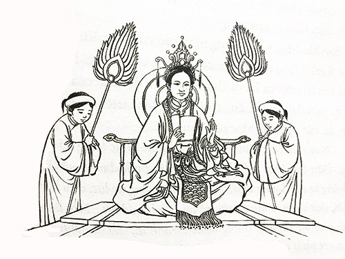 Bà Huyện Thanh Quan từng dâng đơn lên Vua Tự Đức để...?