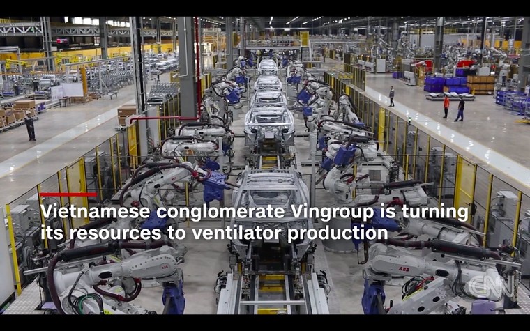 CNN: Vingroup hỗ trợ ngành y tế chống đại dịch toàn cầu ảnh 1