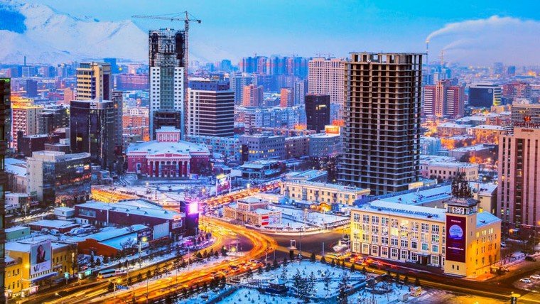 Quốc gia nào có mật độ dân số thấp nhất châu Á?