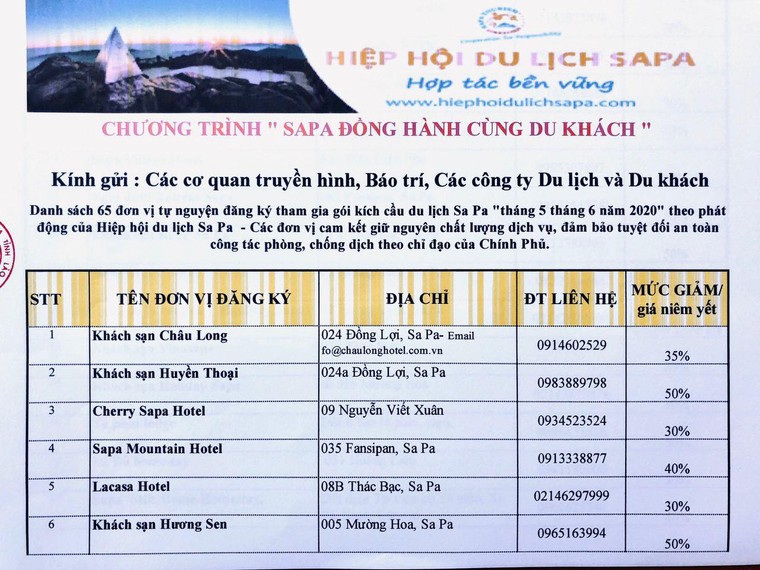 Sa Pa kích cầu du lịch, các khách sạn & khu du lịch giảm giá tới 60% ảnh 5