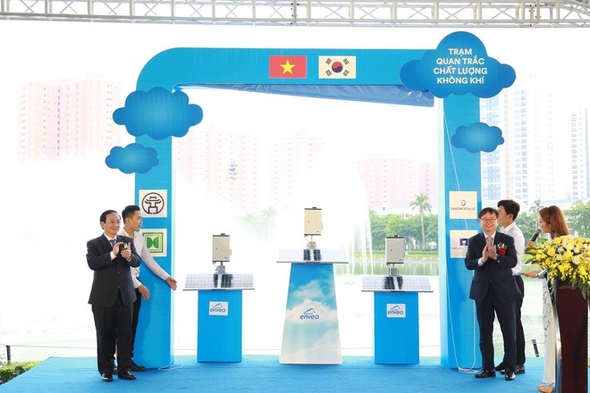 Hà Nội có thêm 24 trạm quan trắc không khí tự động ảnh 1