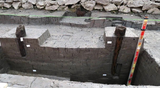 37 cọc gỗ được phát hiện dự đoán là cọc Bạch Đằng thời Trần ảnh 4