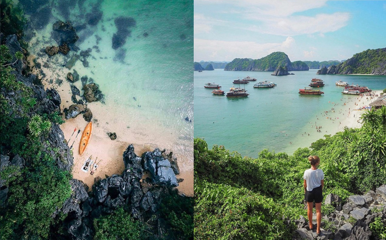 Chẳng cần đi Âu đi Á, 'vịnh biển đẹp nhất thế giới' đang chờ bạn khám phá ngay mùa hè này ảnh 2