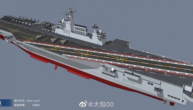 Trung Quốc lên kế hoạch đóng tàu đổ bộ có máy phóng điện từ ảnh 2
