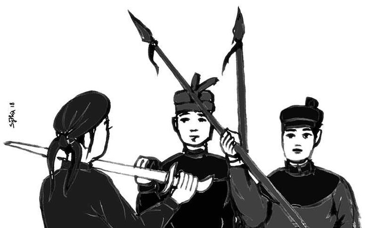 Dưới thời vua Lê - chúa Trịnh, bà đã được phong chức quan gì?