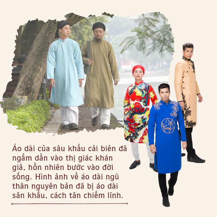 Áo dài ngũ thân nam truyền thống - Di sản bị lãng quên ảnh 4