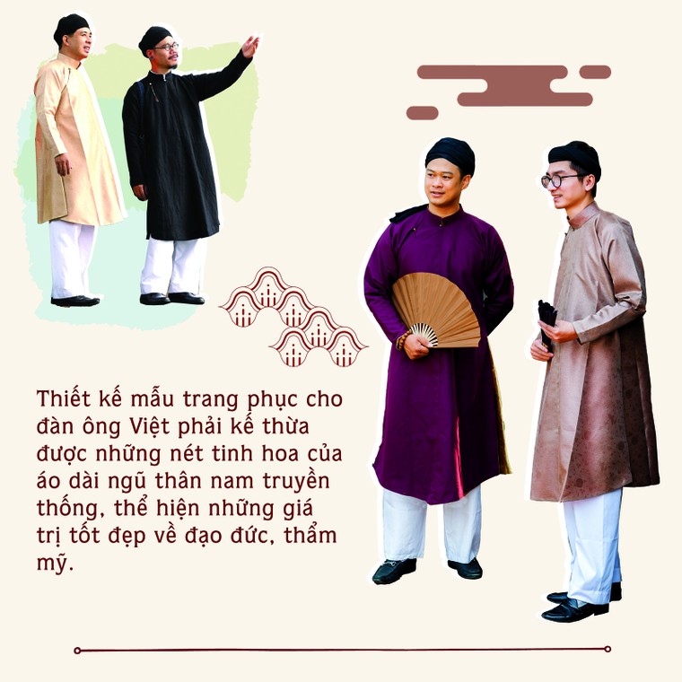 Áo dài ngũ thân nam truyền thống - Di sản bị lãng quên ảnh 6