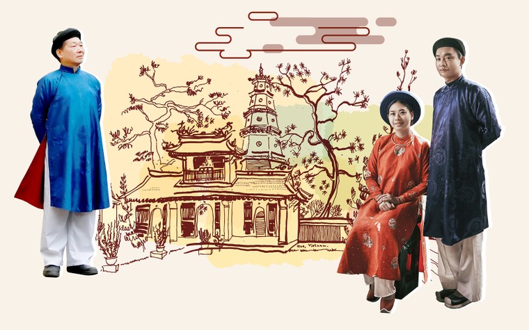 Áo dài ngũ thân nam truyền thống - Di sản bị lãng quên ảnh 1