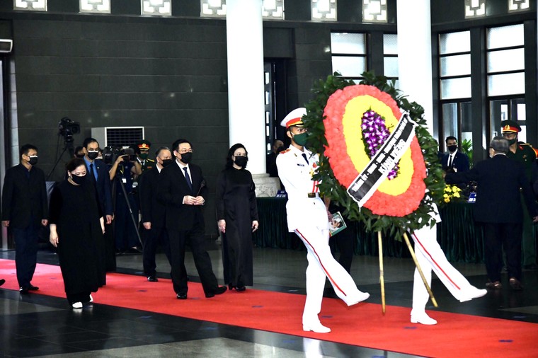 Lễ viếng nguyên Tổng Bí thư Lê Khả Phiêu ảnh 9