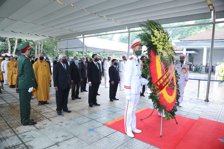 Lễ truy điệu, lễ an táng nguyên Tổng Bí thư Lê Khả Phiêu ảnh 9