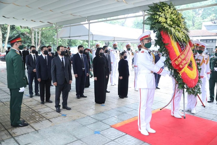 Lễ truy điệu, lễ an táng nguyên Tổng Bí thư Lê Khả Phiêu ảnh 8