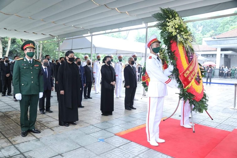 Lễ truy điệu, lễ an táng nguyên Tổng Bí thư Lê Khả Phiêu ảnh 7