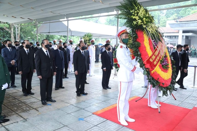 Lễ truy điệu, lễ an táng nguyên Tổng Bí thư Lê Khả Phiêu ảnh 6