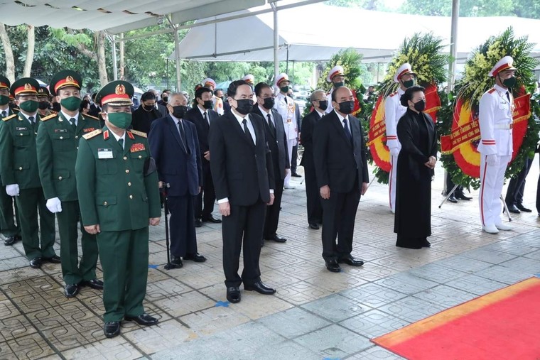 Lễ truy điệu, lễ an táng nguyên Tổng Bí thư Lê Khả Phiêu ảnh 5