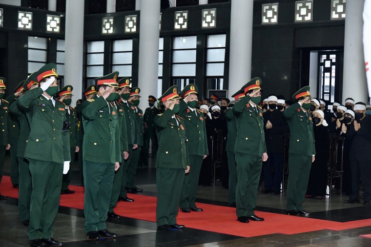 Lễ truy điệu, lễ an táng nguyên Tổng Bí thư Lê Khả Phiêu ảnh 10