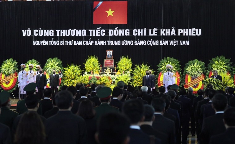 Lễ truy điệu, lễ an táng nguyên Tổng Bí thư Lê Khả Phiêu ảnh 1