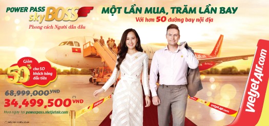 Chọn phong cách dẫn đầu, chọn SkyBoss và POWER PASS SkyBoss cùng Vietjet ảnh 1