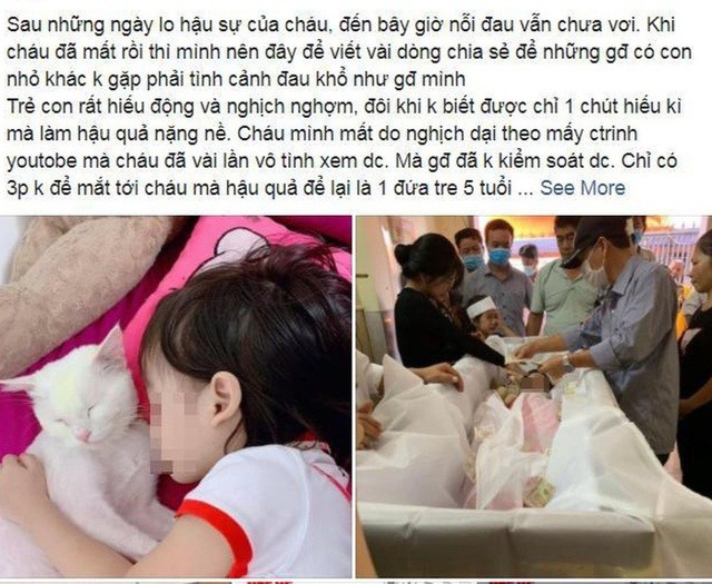 Bé gái 5 tuổi tử vong thương tâm vì bắt chước 'trò chơi treo cổ' trên YouTube ảnh 1