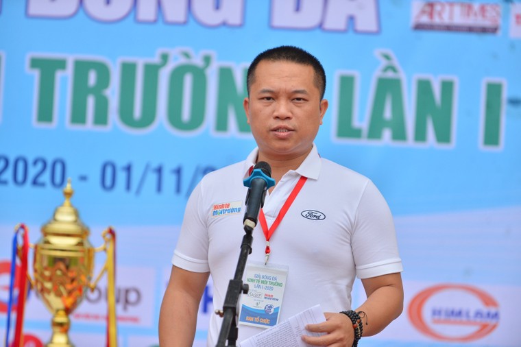 Ấn tượng Lễ khai mạc Giải bóng đá Kinh tế Môi trường lần I-2020 ảnh 3