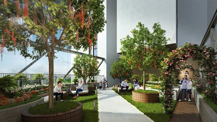 Không gian sống đương đại cho gia đình trẻ ảnh 5