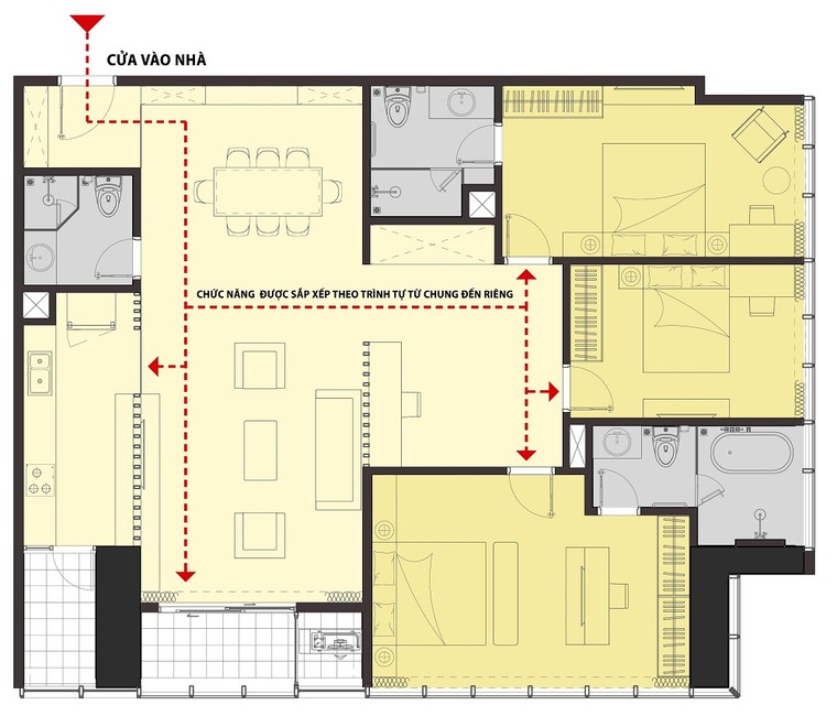 Xê dịch trong kiến tạo không gian sống: Tiêu chuẩn mới của căn hộ chung cư ảnh 2