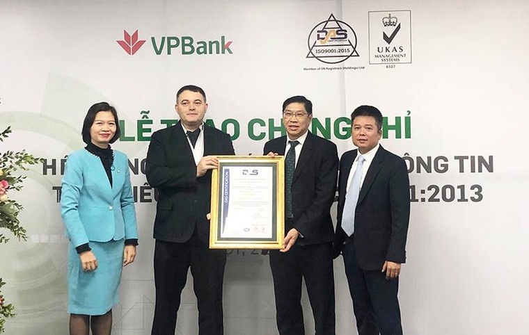 VPBank được cấp chứng chỉ ISO/IEC 27001:2013 về An toàn thông tin ảnh 1