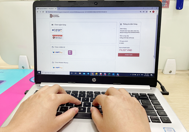 VNPT là đơn vị đầu tiên tích hợp thanh toán bằng Mobile Money trên Cổng Dịch vụ công Quốc gia ảnh 1