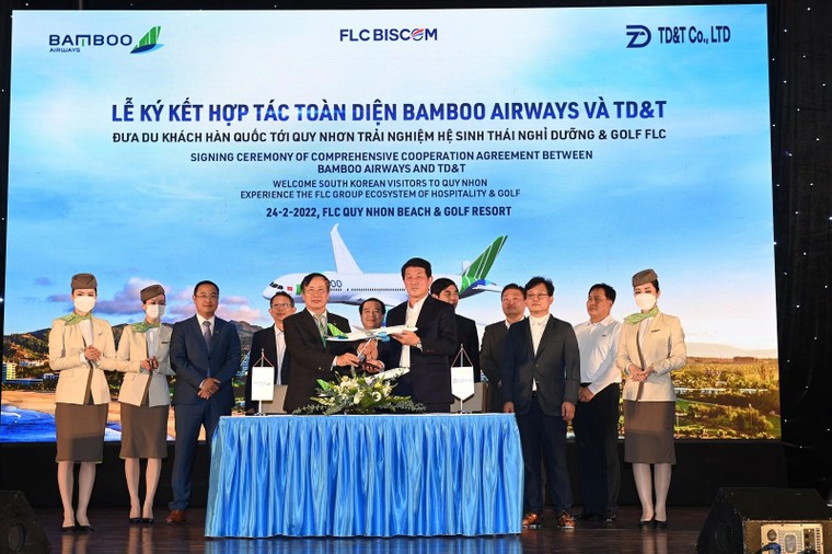 Gần 30 chuyến bay Bamboo Airways sẽ đưa khách Hàn Quốc đến FLC Quy Nhơn ngay trong quý 2/2022 ảnh 2