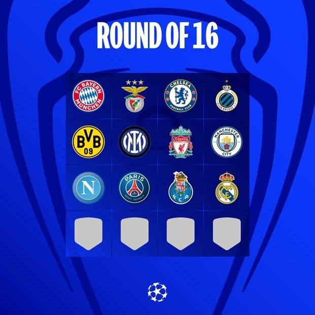 Champions League: Đã xác định được 12 đội bóng vào vòng knock-out ảnh 2