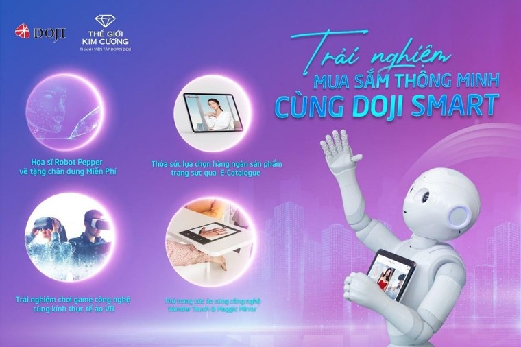DOJI và Thế Giới Kim Cương ưu đãi khủng tại Hội chợ Quốc tế Trang sức VIJF2022 ảnh 3