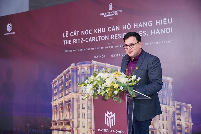 Khu căn hộ hàng hiệu The Ritz-Carlton Residences Hanoi chính thức cất nóc ảnh 4