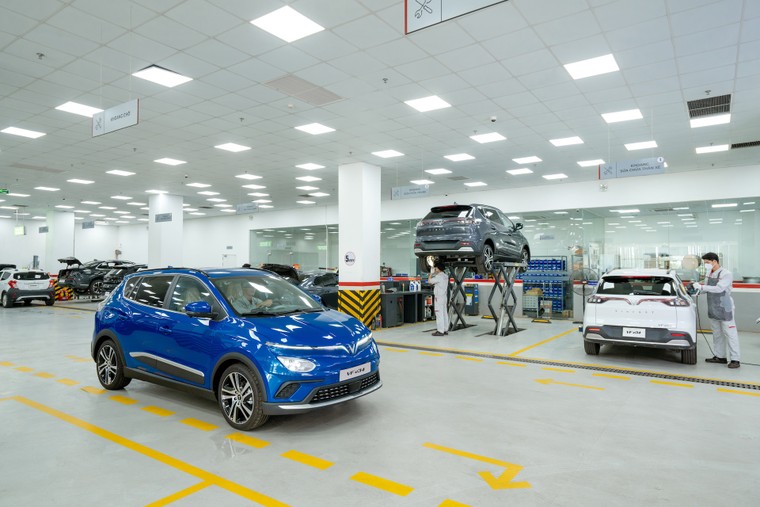 VinFast triển khai hệ thống ‘xưởng dịch vụ không ngày nghỉ’ ảnh 1