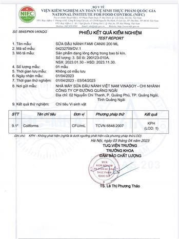 Vụ sữa đậu nành bị thu hồi tại Nhật Bản: Công bố kết quả kiểm định ảnh 1