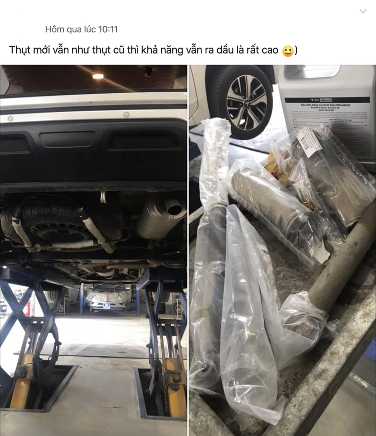 Giảm xóc Mitsubishi Xpander cứ thay mới lại hỏng, khách hàng lo lắng, hãng xe im lặng ảnh 2