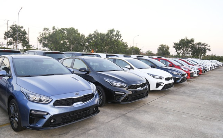Kia Cerato do Thaco lắp ráp xuất khẩu sang Myanmar ảnh 1