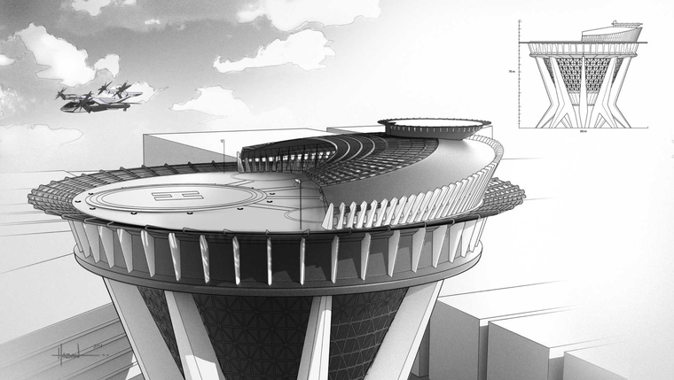 Hyundai giới thiệu mẫu taxi bay tại triển lãm CES ảnh 2