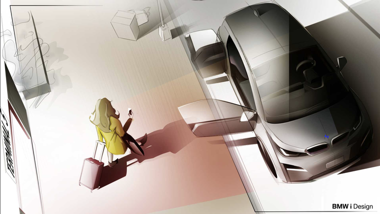 BMW I3 Urban Suite - phòng khách sạn thu nhỏ di động ảnh 5