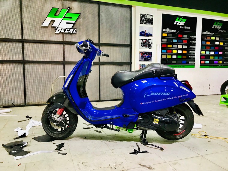 Xem dân chơi Vespa Việt Nam độ xe chơi tết ảnh 7