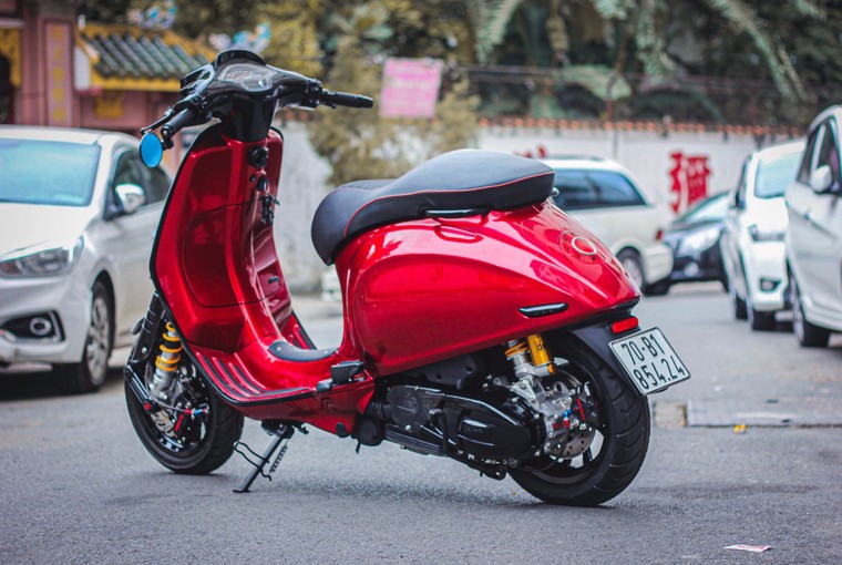 Xem dân chơi Vespa Việt Nam độ xe chơi tết ảnh 2