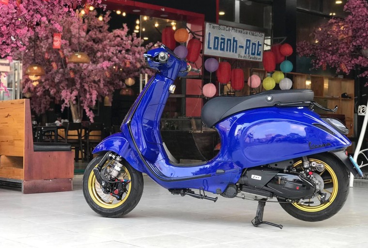 Xem dân chơi Vespa Việt Nam độ xe chơi tết ảnh 5