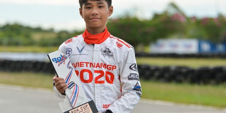 Phạm Hoàng Nam đại diện Việt Nam tham gia thi đấu tại FIA KARTING ACADEMY TROPHY 2020 ảnh 1