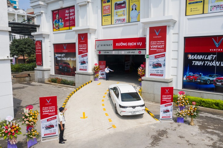 Vinfast khai trương 18 xưởng dịch vụ trên toàn quốc ảnh 1