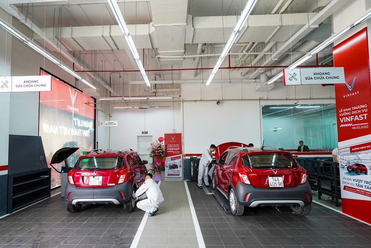 Vinfast khai trương 18 xưởng dịch vụ trên toàn quốc ảnh 3