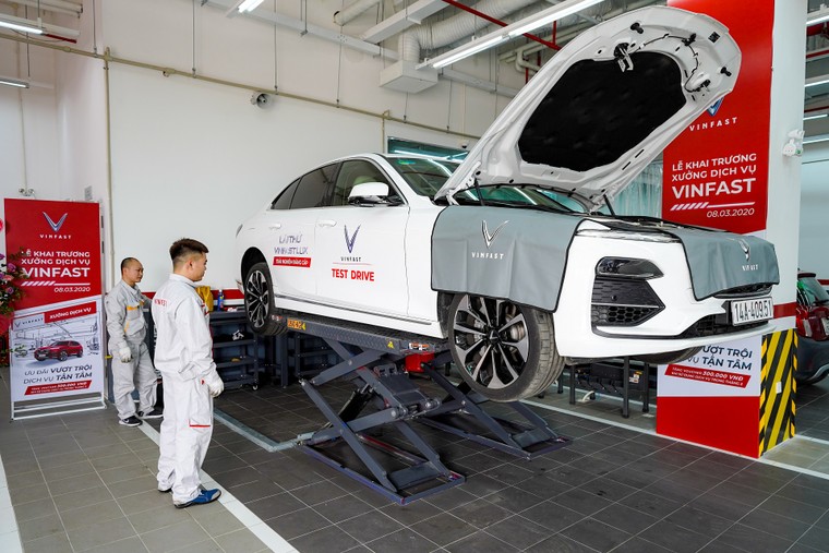 Vinfast khai trương 18 xưởng dịch vụ trên toàn quốc ảnh 4