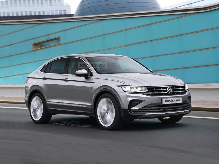 Volkswagen bí ẩn với phiên bản Tiguan Coupe ảnh 2