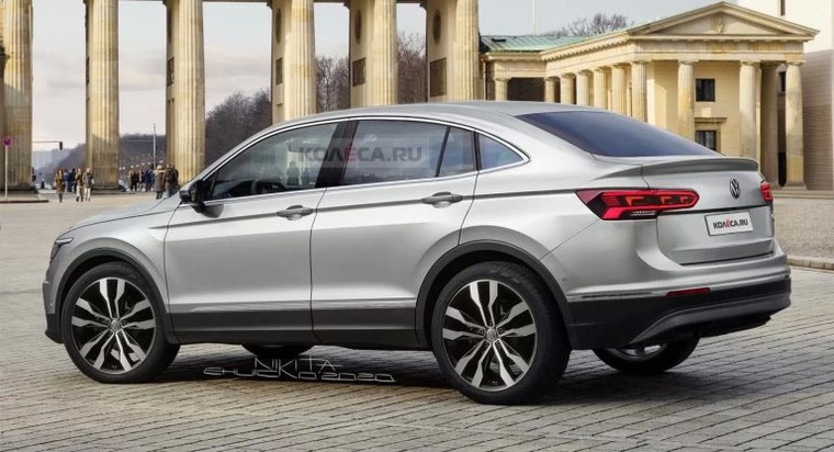 Volkswagen bí ẩn với phiên bản Tiguan Coupe ảnh 1