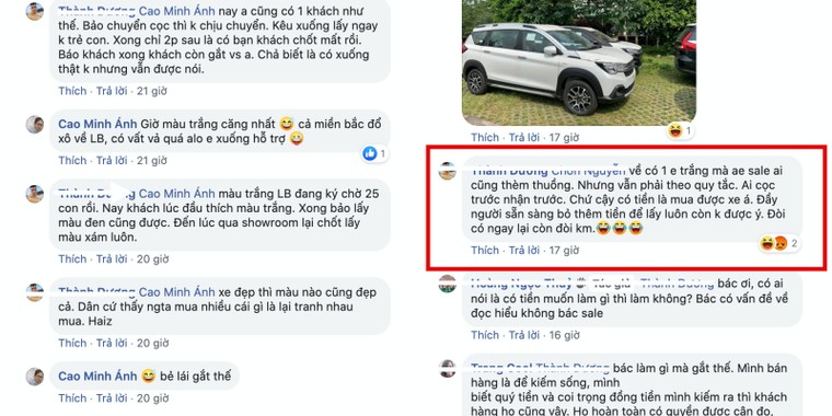 Suzuki XL7 ra mắt hậu Covid-19 hấp dẫn, sale lên tiếng 'Ai cọc trước nhận xe trước, cậy có tiền chắc gì đã có xe' ảnh 3