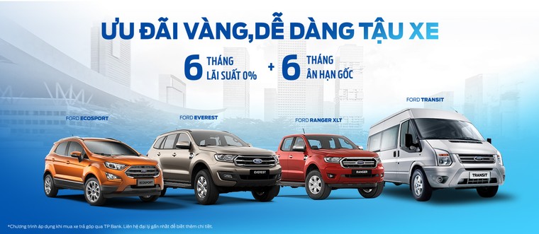 Ford ưu đãi lãi suất 0% hỗ trợ khách hàng hậu Covid-19 ảnh 2