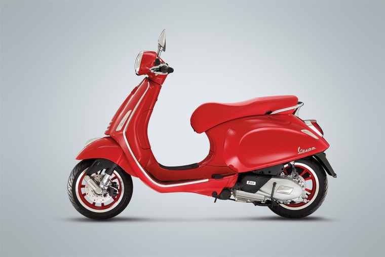 Vespa Primavera Red phiên bản đặc biệt ảnh 2