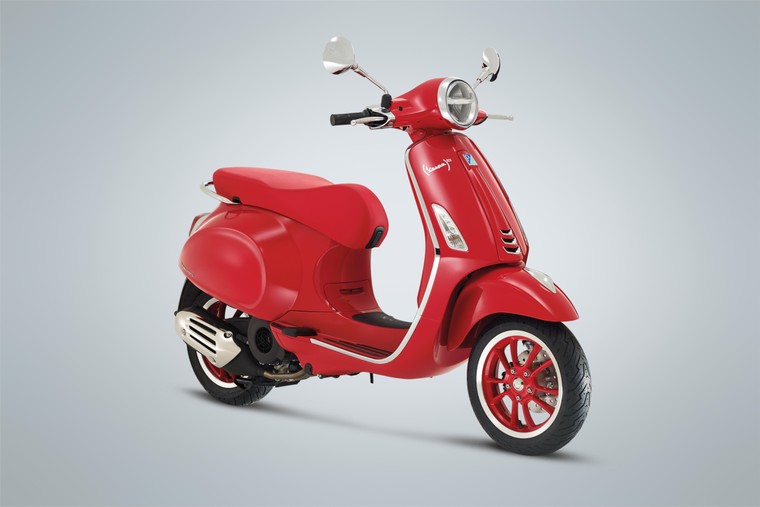 Vespa Primavera Red phiên bản đặc biệt ảnh 4